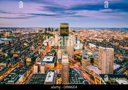 Boston, Massachusetts skyline Stock Photo