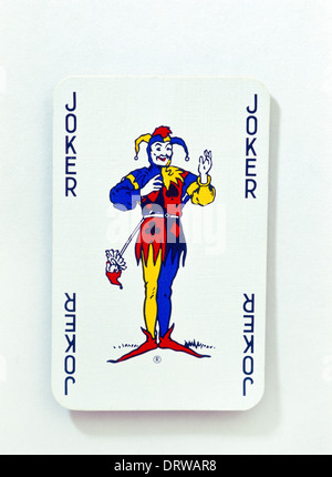 Playing Card Joker Stock Photo