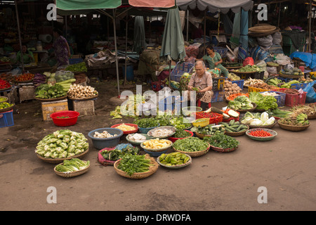 Dong Ba Market Hue Vietnam Stock Photo