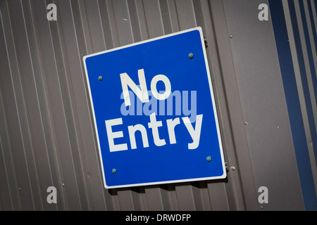 No Entry Sign Stock Photo