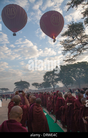 The Ananda pagoda festivals in Bagan. Stock Photo