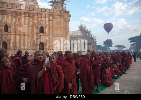 The Ananda pagoda festivals in Bagan. Stock Photo