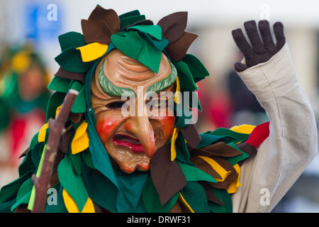 Swabian Carnival, Parade in Friedrichshafen, Germany Stock Photo
