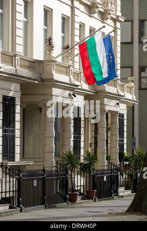Bulgarian Embassy in London, 186-188 Queen's Gate, London England United Kingdom UK Stock Photo