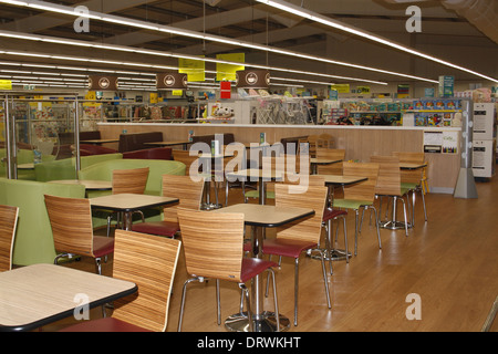 Cafe Living Inside Asda Living Chesterfield Derbyshire Uk Stock Photo Alamy