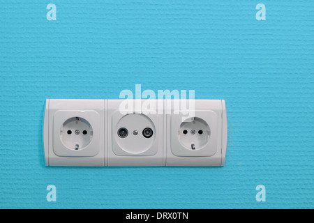 Outlets Stock Photo