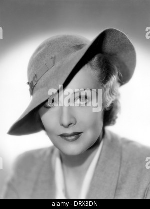 SECRET AGENT  1936 Gaumont British film with Madeleine Carroll as Elsa Carrington Stock Photo