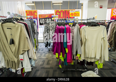 The Loehmann's department store in the Chelsea neighborhood of New York Stock Photo