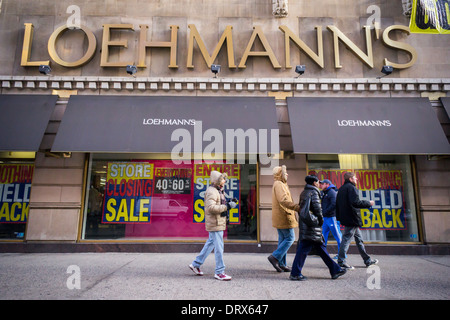 The Loehmann's department store in the Chelsea neighborhood of New York Stock Photo