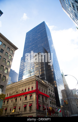 Cartier Store Front, 5th Avenue, NYC Stock Photo