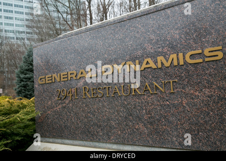 The headquarters of General Dynamics in Falls Church, Virginia.  Stock Photo