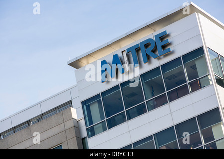 The headquarters of MITRE in McLean, Virginia.  Stock Photo