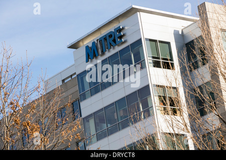 The headquarters of MITRE in McLean, Virginia.  Stock Photo