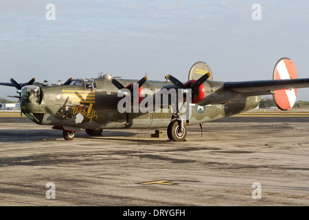 Consolidated B-24 Liberator 'Witchcraft' Stock Photo