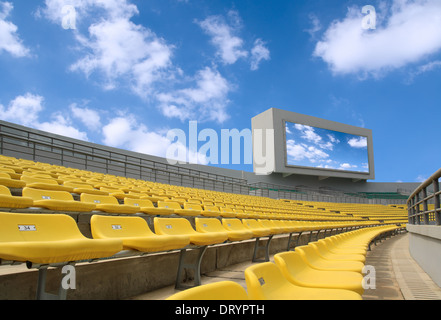 stadium under the sky Stock Photo