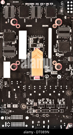 the mother board Stock Photo