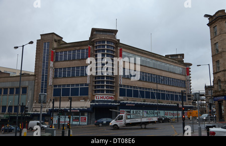 T.J. Hughes empty retail department store on Sunbridge Road, Bradford Stock Photo