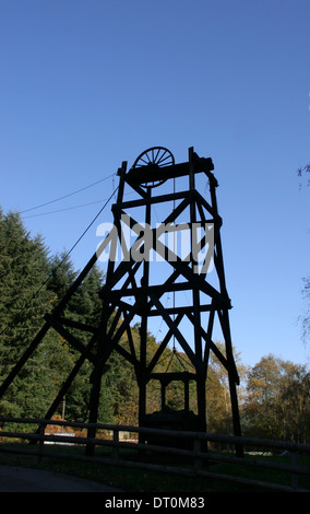 Pithead Hopewell Colliery Forest of Dean Gloucestershire England UK ...