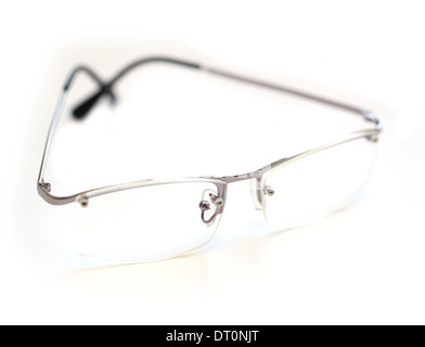 glasses on a white background Stock Photo