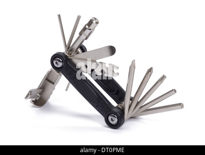 Multi tool set for cyclists Stock Photo