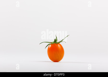 single cherry tomato Stock Photo