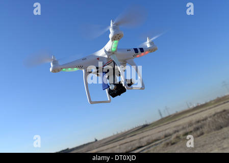 Phantom Drone in flight Stock Photo - Alamy
