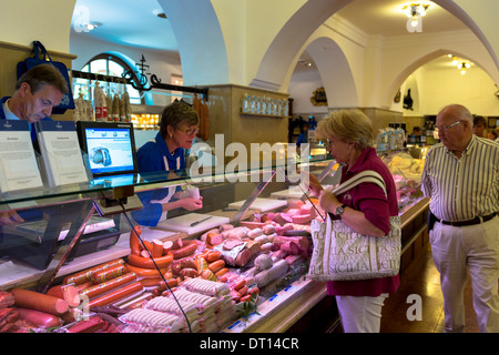 Dallmayr food store in Munich in Bavaria, Germany Stock Photo