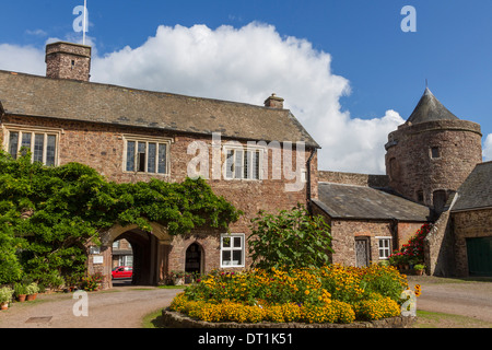 Castle, Tiverton, Devon, England, United Kingdom, Europe Stock Photo