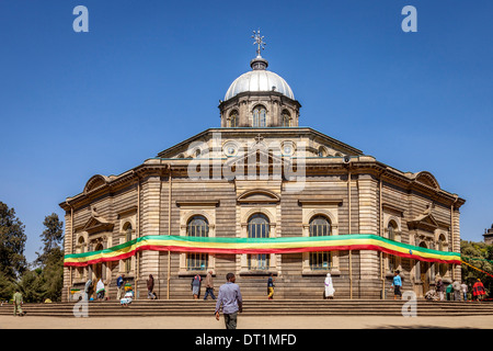 St George Cathedral, Piazza District, Addis Ababa, Ethiopia Stock Photo