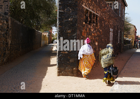 The Island of Goree, UNESCO World Heritage Site, Senegal, West Africa, Africa Stock Photo