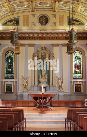 Cathedral Basilica of St. Joseph, San Jose, California, United States of America, North America Stock Photo