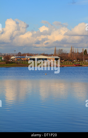 Watersports Centre at Pugneys Country Park, Wakefield, West Yorkshire, England, UK. Stock Photo