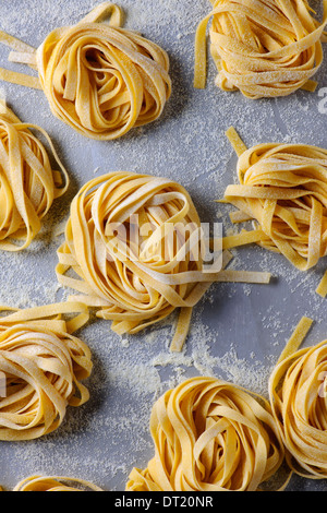 Homemade Pasta Stock Photo