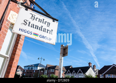 Offices of the Henley Standard newspaper, part of the Higgs Group. Henley-on-Thames, Oxfordshire, England, GB, UK. Stock Photo