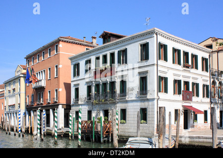 Palazzo Ca'Polacco, Hotel Canal Grande Stock Photo