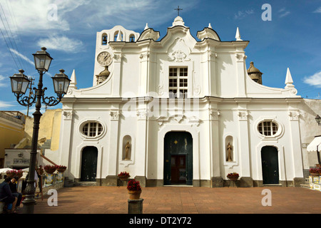 Santa Sofia Church, Anacapri, Capri, Campania,Italy, Europe Stock Photo