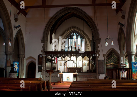 St. George the Martyr Church, Wolverton, Buckinghamshire, England, UK Stock Photo