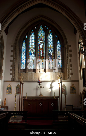 St. George the Martyr Church, Wolverton, Buckinghamshire, England, UK Stock Photo