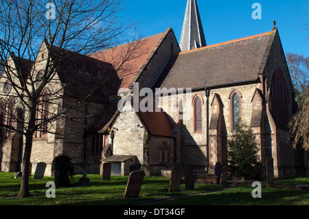 St. George the Martyr Church, Wolverton, Buckinghamshire, England, UK Stock Photo