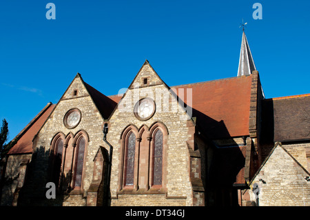 St. George the Martyr Church, Wolverton, Buckinghamshire, England, UK Stock Photo