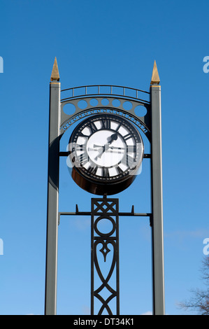 The Town Clock, Newport Pagnell, Buckinghamshire, England, UK Stock Photo