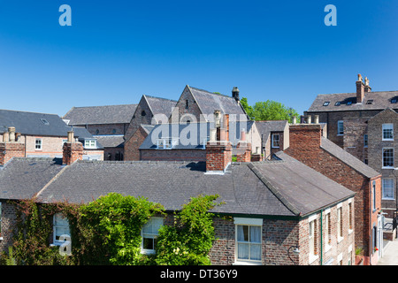 Residential area of York, a city in North Yorkshire, England Stock Photo