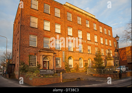 The Heritage Centre, home of the Silk Museum, Macclesfield Cheshire England UK Stock Photo