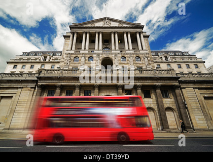 Bank of England, Threadneedle Street, London, England, United Kingdom Stock Photo