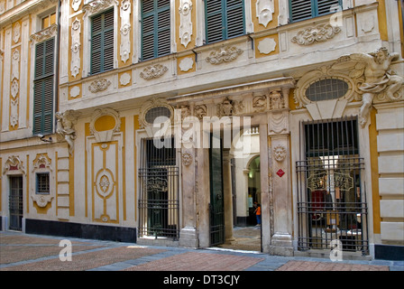 Galleria Nazionale di Palazzo Spinola in Genova, North West Italy. Stock Photo
