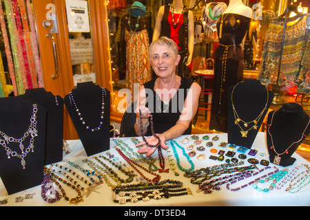 Fort Ft. Myers Florida,downtown,senior seniors old older citizen citizens pensioner pensioners retired elderly,pensioner,pensioners,retired,adult adul Stock Photo