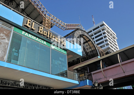 Plaza Concordia shopping mall El Boticario pharmacy via Espana Panama city Panama Stock Photo