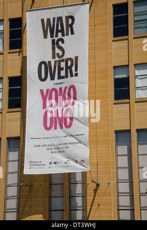 Sydney, Australia. 8th February 2014. Yoko Ono exhibition at the Museum of Contemporary Art,Sydney Credit:  martin berry/Alamy Live News Stock Photo