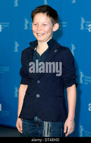 Berlin, Germany. 07th Feb, 2014. Ivo Pietzcker during the 'Jack' photocall at the 64th Berlin International Film Festival / Berlinale 2014 on February 07, 2014 in Berlin, Germany Stock Photo