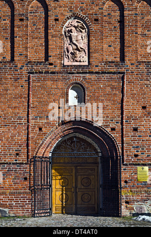 Church of St. George (Kirche Friedland). City Pravdinsk (before 1946 Friedland), Kaliningrad oblast, Russia Stock Photo